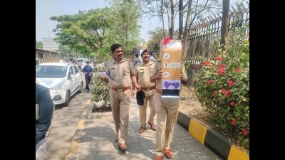 The pilot also strengthens last-mile connectivity to the Bhakti Shakti Metro station, showcasing PCMC’s integrated approach to urban mobility. (HT PHOTO)