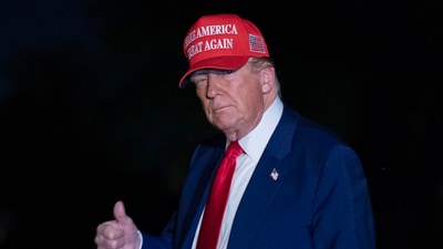 Trump as next pope? US President drops hint in viral video (AP Photo/Jose Luis Magana) (AP) Trump as next pope? US President drops hint in viral video (AP Photo/Jose Luis Magana) (AP)