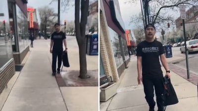 Illinois restaurateur Kenny Chou who verbally abused a customer for not tipping. (Instagram/@capital_gentlemen) Illinois restaurateur Kenny Chou who verbally abused a customer for not tipping. (Instagram/@capital_gentlemen)