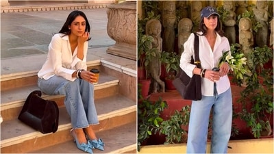 Gauravi Kumari stuns in chic casual look in new Jimmy Choo photoshoot. (Instagram/@gauravikumari) Gauravi Kumari stuns in chic casual look in new Jimmy Choo photoshoot. (Instagram/@gauravikumari)