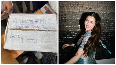 The video, which shows the package being unboxed at what appears to be a local courier service in India, has gained traction online. (X/@error040290) The video, which shows the package being unboxed at what appears to be a local courier service in India, has gained traction online. (X/@error040290)