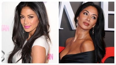 Nicole Scherzinger's forehead showed visible wrinkles, showing her lack of cosmetic intervention to slow down ageing. (Instagram) Nicole Scherzinger's forehead showed visible wrinkles, showing her lack of cosmetic intervention to slow down ageing. (Instagram)