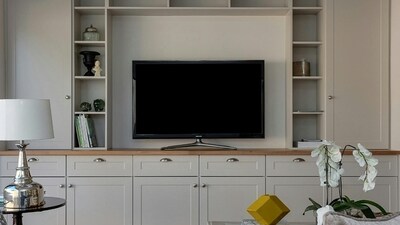 The fire completely destroyed the television and the flames spread to other parts of the house. (Pexels)