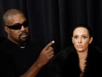 Kanye West and Bianca Censori attend the 67th GRAMMY Awards on February 02, 2025 in Los Angeles, California