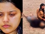 (Left) Pahalgam terror attack victim Lt Vinay Narwal's wife Himanshi during a blood donation camp organised on her husband's birth anniversary in Haryana's Karnal on Thursday; and Himanshi with the body of Vinay Narwal after the Pahalgam terror attack on April 22. (Left) Pahalgam terror attack victim Lt Vinay Narwal's wife Himanshi during a blood donation camp organised on her husband's birth anniversary in Haryana's Karnal on Thursday; and Himanshi with the body of Vinay Narwal after the Pahalgam terror attack on April 22.