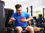 Too much workout can risk heart health. Too much workout can risk heart health.