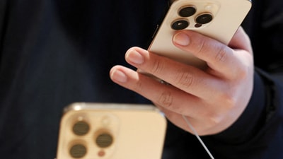 Apple CEO Tim Cook stated that he expects a majority of iPhones sold in the US to have India as their country of origin, as they move away from China due to tariff pressure. (REUTERS)