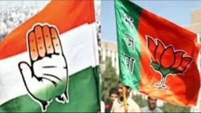 Bharatiya Janta Party (BJP) accused the grand old party of “playing politics” over the issue (HT File) Bharatiya Janta Party (BJP) accused the grand old party of “playing politics” over the issue (HT File)