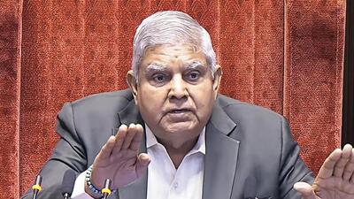 Dhankhar had earlier publicly criticised the Supreme Court’s intervention on the Waqf Amendment Act. (ANI file photo) Dhankhar had earlier publicly criticised the Supreme Court’s intervention on the Waqf Amendment Act. (ANI file photo)