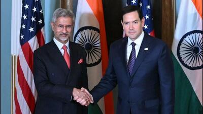 External affairs minister S Jaishankar with US secretary of state Marco Rubio in Washington, DC, on January 21. (AFP File Photo) External affairs minister S Jaishankar with US secretary of state Marco Rubio in Washington, DC, on January 21. (AFP File Photo)