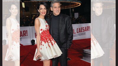 George Clooney claims that he and wife Amal can’t find anything to argue about. #Unrelatable. (SHUTTERSTOCK) George Clooney claims that he and wife Amal can’t find anything to argue about. #Unrelatable. (SHUTTERSTOCK)