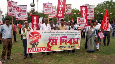 In many countries, Labour Day is a national holiday. In India, the first Labour Day celebration was held in Chennai (then called Madras) in 1923 by the Labour Kisan Party of Hindustan. (AP) In many countries, Labour Day is a national holiday. In India, the first Labour Day celebration was held in Chennai (then called Madras) in 1923 by the Labour Kisan Party of Hindustan. (AP)