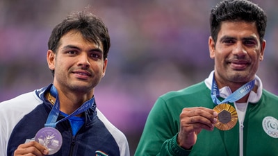Arshad Nadeem won't be participating at the upcoming Neeraj Chopra Classic. (PTI) Arshad Nadeem won't be participating at the upcoming Neeraj Chopra Classic. (PTI)