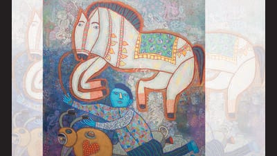 Shahid Parvez’s Chal Meri Dhanno balances playfulness with depth. Shahid Parvez’s Chal Meri Dhanno balances playfulness with depth.