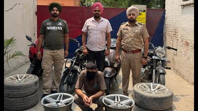 The accused, aged 19, is a Class-12 passout, say police. (HT Photo) The accused, aged 19, is a Class-12 passout, say police. (HT Photo)