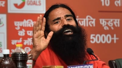 This marks the second instance over the last two weeks where Ramdev has volunteered to take down his videos following adverse observations by the Delhi HC. (PTI) This marks the second instance over the last two weeks where Ramdev has volunteered to take down his videos following adverse observations by the Delhi HC. (PTI)