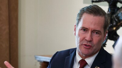 Mike Waltz has been nominated by Trump to be the next UN ambassador for the US, while Marco Rubio will be the acting National Security Advisor (REUTERS)