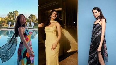 Y2K's dupatta-dress combo is back. Y2K's dupatta-dress combo is back.