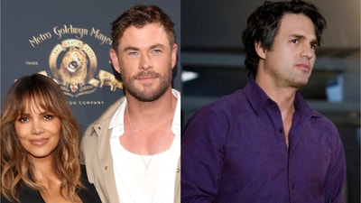 Halle Berry, Chris Hemsworth, Mark Rufflao Halle Berry, Chris Hemsworth, Mark Rufflao