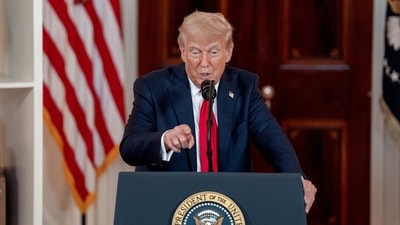 US President Donald Trump launched his own Drudge Report-like website (Bloomberg) US President Donald Trump launched his own Drudge Report-like website (Bloomberg)