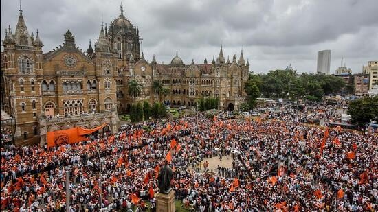 If the census reveals adverse data for the Maratha community, they could stage an uproar and resist corrective steps, said experts (Kunal Patil/HT Photo)