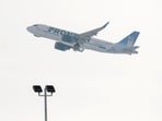 (Representational image) A Frontier Airlines Airbus A320neo plane departs from O'Hare International Airport in Chicago, Illinois, U.S. November 30, 2018. REUTERS/Kamil Krzaczynski/File Photo