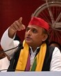 National president Akhilesh Yadav addressing a press conference at Samajwadi Party office in Lucknow on Friday, (Mushtaq Ali/Hindustan Times)