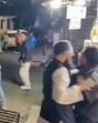 SCREENGRAB: Two groups clash as communal tension erupted after the family of a minor lodged a rape complaint against a 65-year-old man in Nainital on Wednesday night (PTI FILE)