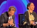 Shah Rukh Khan and Deepika Padukone Shah Rukh Khan and Deepika Padukone
