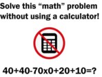 A maths brain teaser shared on Facebook puzzled users.
