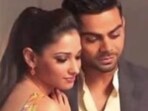 When Virat Kohli shared the screen with Tamannaah Bhatia When Virat Kohli shared the screen with Tamannaah Bhatia