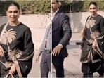 Deepika Padukone dazzles in glamorous black ensemble at WAVES 2025 in Mumbai. Deepika Padukone dazzles in glamorous black ensemble at WAVES 2025 in Mumbai.