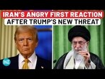 US President Donald Trump and Iranian Supreme leader Ali Khamenei US President Donald Trump and Iranian Supreme leader Ali Khamenei