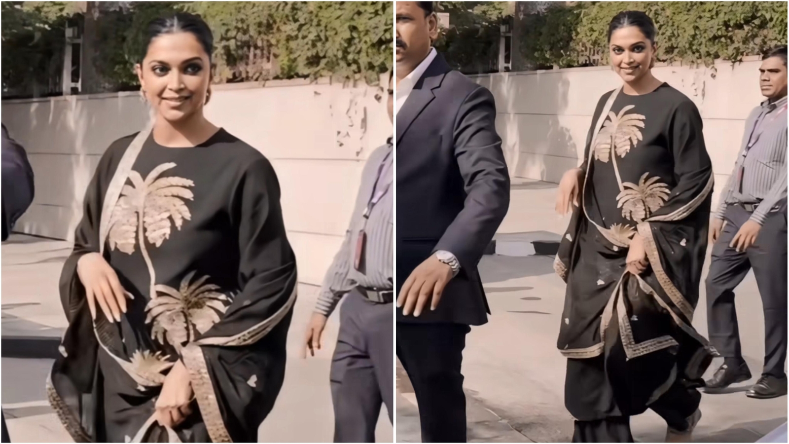 Deepika Padukone’s 2nd look at WAVES 2025 is blinged-out black suit you won’t forget: Pics and videos | Fashion Trends
