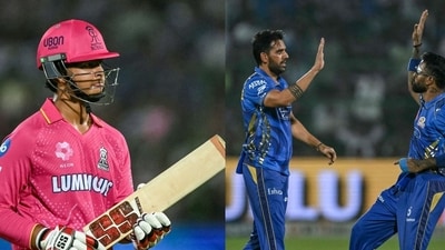 Deepak Chahar removed Vaibhav Suryavanshi for a two-ball duck in a match which also saw RR get knocked out of the playoff race. Deepak Chahar removed Vaibhav Suryavanshi for a two-ball duck in a match which also saw RR get knocked out of the playoff race.