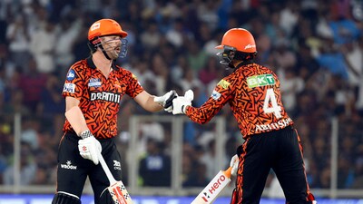 Travis Head and Abhishek Sharma had got SRH off to a good start in the chase. This was the only period in the match when SRH looked capable of challenging GT. (ANI) Travis Head and Abhishek Sharma had got SRH off to a good start in the chase. This was the only period in the match when SRH looked capable of challenging GT. (ANI)