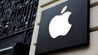 View of an Apple logo at an Apple store in Paris, France (Reuters)