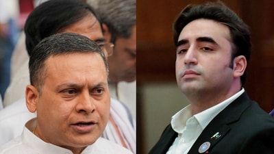 Amit Malviya took a jibe at Bilawal Bhutto after his admission about Pakistan's ties with terror organisations. (PTI/ANI) Amit Malviya took a jibe at Bilawal Bhutto after his admission about Pakistan's ties with terror organisations. (PTI/ANI)
