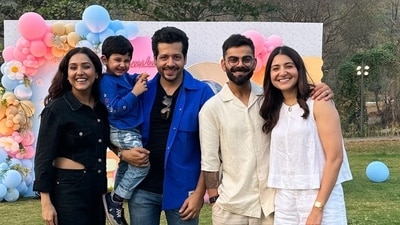 Virat also took to Instagram to pen a special birthday wish for Anushka along with a cute picture of them together from the party. Virat also took to Instagram to pen a special birthday wish for Anushka along with a cute picture of them together from the party.
