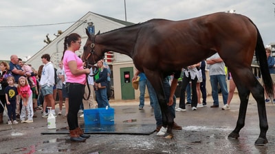 The Kentucky Oaks 2025 will take place at Churchill Downs on May 2, 2025.  REUTERS/Amira Karaoud (REUTERS)