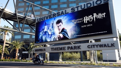 Bharti Real Estate is in talks with potential partners for the upcoming theme park. Universal Studios also did not respond when asked for a comment on the developments. (Representative image) (AP file) Bharti Real Estate is in talks with potential partners for the upcoming theme park. Universal Studios also did not respond when asked for a comment on the developments. (Representative image) (AP file)