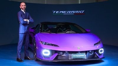 Francesco Scardaoni, the regional director for the Asia Pacific division of Automobili Lamborghini. (HT Photo) Francesco Scardaoni, the regional director for the Asia Pacific division of Automobili Lamborghini. (HT Photo)