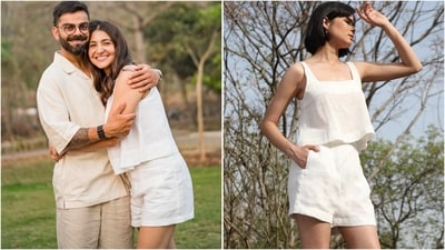 Anushka Sharma's stylish co-ord set is perfect for summer wardrobe. (Instagram) Anushka Sharma's stylish co-ord set is perfect for summer wardrobe. (Instagram)