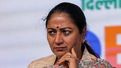 Rekha Gupta said that since early morning in Delhi, ministers and officials were on the ground monitoring the situation. (PTI) Rekha Gupta said that since early morning in Delhi, ministers and officials were on the ground monitoring the situation. (PTI)