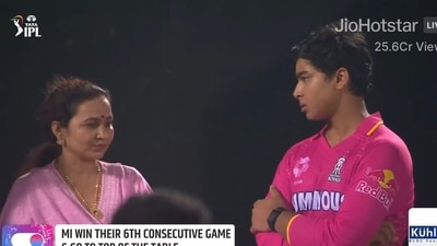 Vaibhav Suryavanshi with his mother Usha Vaibhav Suryavanshi with his mother Usha