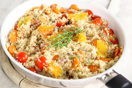 Quinoa salad is very healthy. (Pexels) Quinoa salad is very healthy. (Pexels)