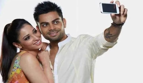 Tamannaah Bhatia and Virat Kohli Tamannaah Bhatia and Virat Kohli