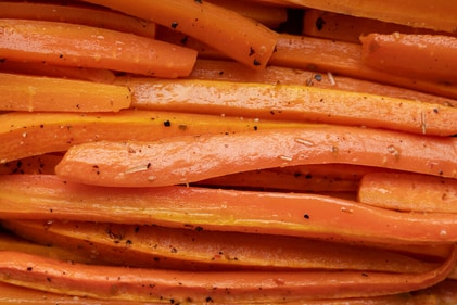 Peeled and steamed carrots are gentler to chew on. (Freepik) Peeled and steamed carrots are gentler to chew on. (Freepik)