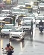 Light rainfall or drizzle is possible over isolated parts of Delhi in the next two hours. (PTI)