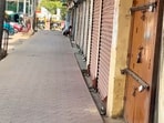 Markets were shut, public vehicles remained off the roads, and private offices remained closed across the state. Markets were shut, public vehicles remained off the roads, and private offices remained closed across the state.